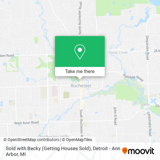 Mapa de Sold with Becky (Getting Houses Sold)