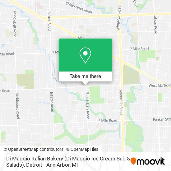 Di Maggio Italian Bakery (Di Maggio Ice Cream Sub & Salads) map