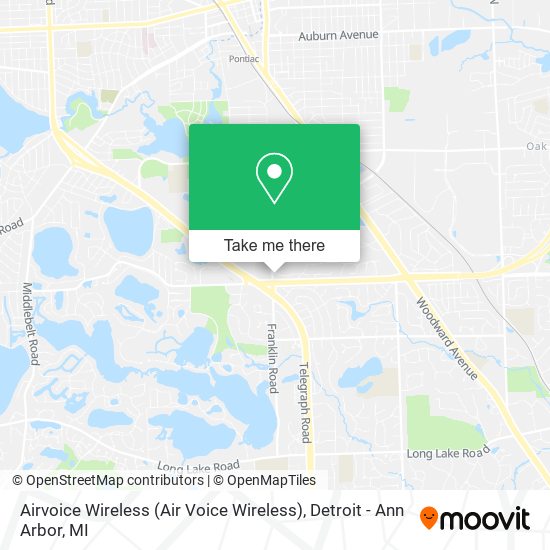 Airvoice Wireless (Air Voice Wireless) map