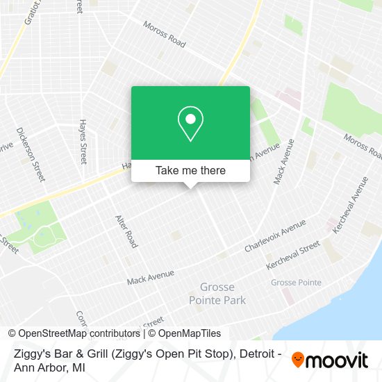 Mapa de Ziggy's Bar & Grill (Ziggy's Open Pit Stop)