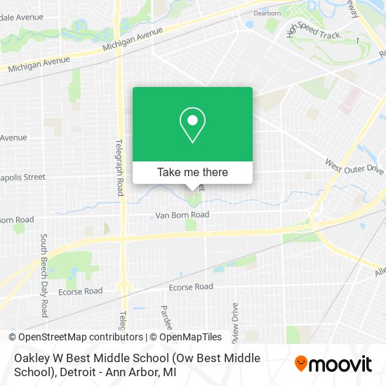 Oakley W Best Middle School (Ow Best Middle School) map