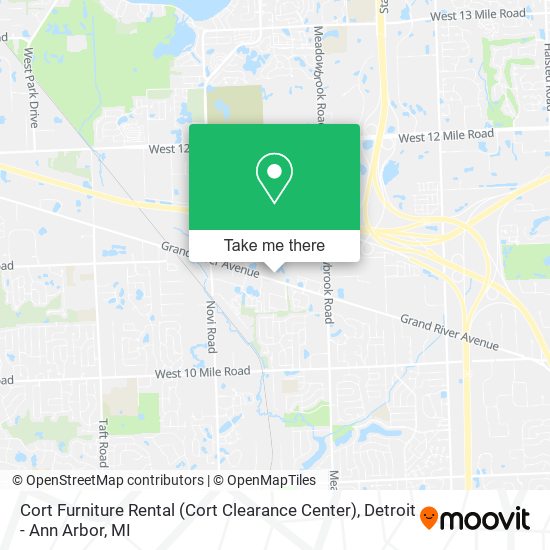 Cort Furniture Rental (Cort Clearance Center) map