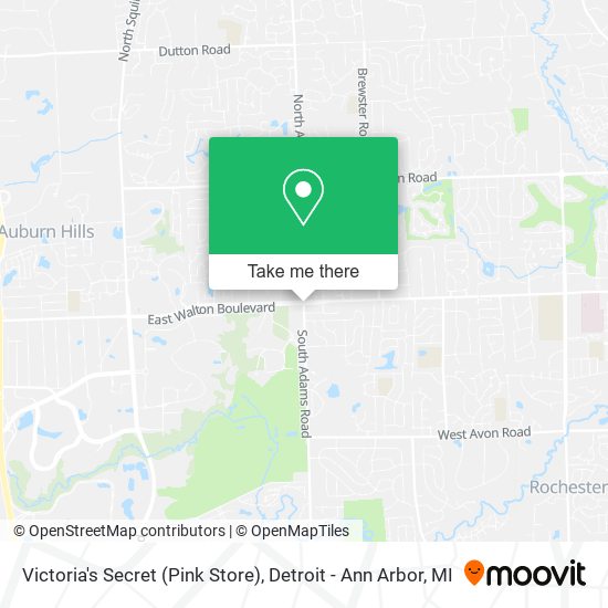 Victoria's Secret (Pink Store) map