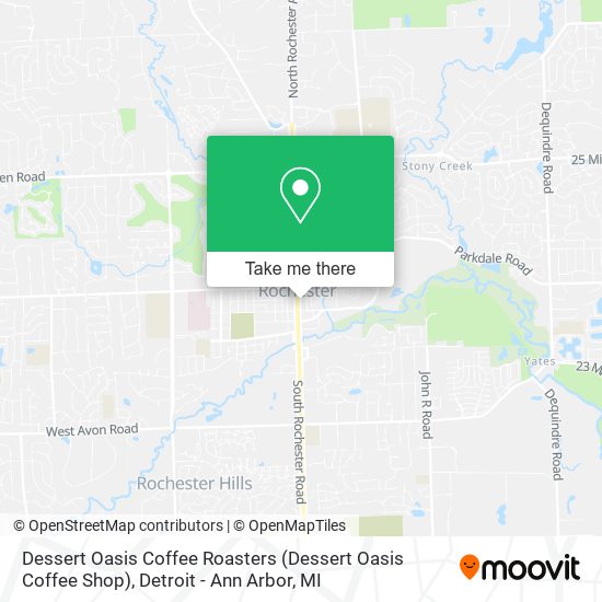 Dessert Oasis Coffee Roasters map