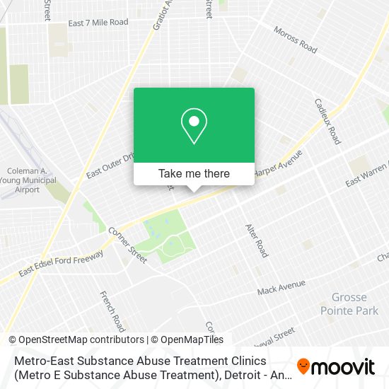 Metro-East Substance Abuse Treatment Clinics (Metro E Substance Abuse Treatment) map