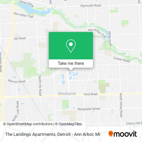 Mapa de The Landings Apartments