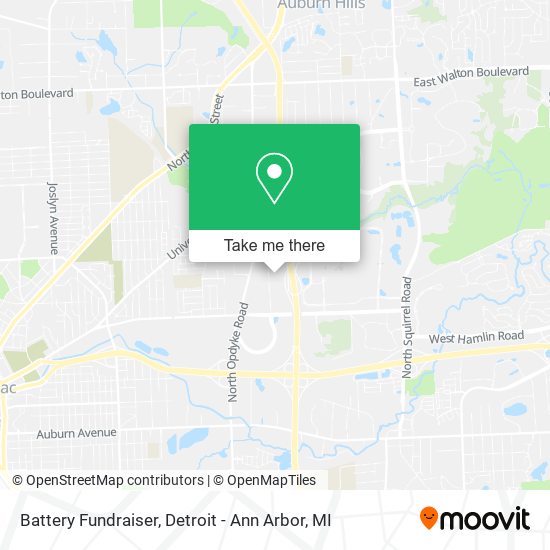 Battery Fundraiser map