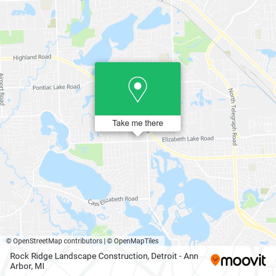 Mapa de Rock Ridge Landscape Construction