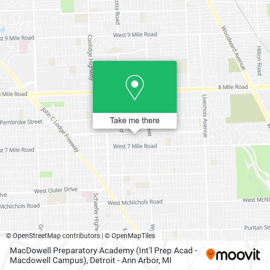 MacDowell Preparatory Academy (Int'l Prep Acad - Macdowell Campus) map