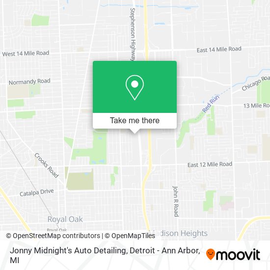 Mapa de Jonny Midnight's Auto Detailing