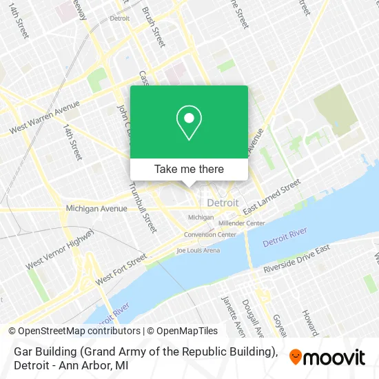 Gar Building (Grand Army of the Republic Building) map