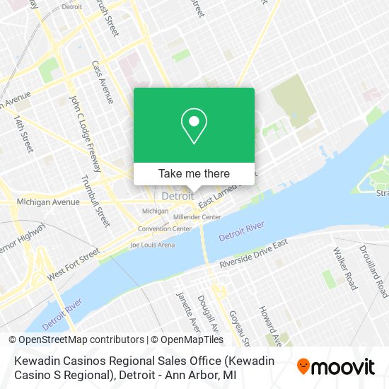 Kewadin Casinos Regional Sales Office (Kewadin Casino S Regional) map