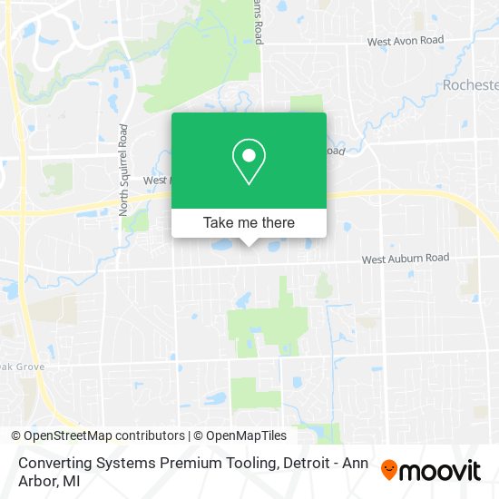 Mapa de Converting Systems Premium Tooling
