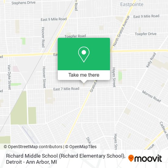 Mapa de Richard Middle School (Richard Elementary School)