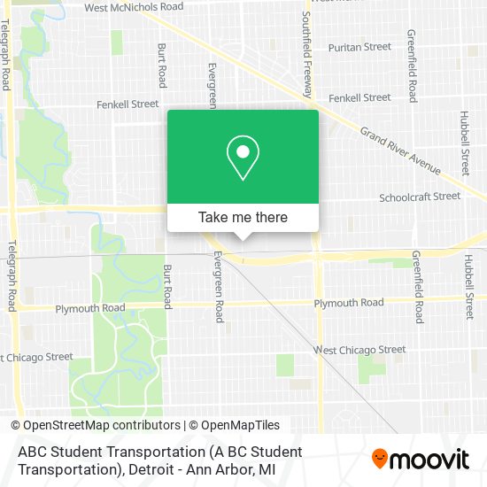 Mapa de ABC Student Transportation (A BC Student Transportation)