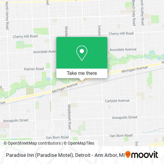 Paradise Inn (Paradise Motel) map