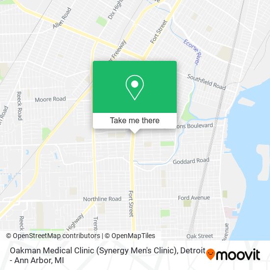 Oakman Medical Clinic (Synergy Men's Clinic) map