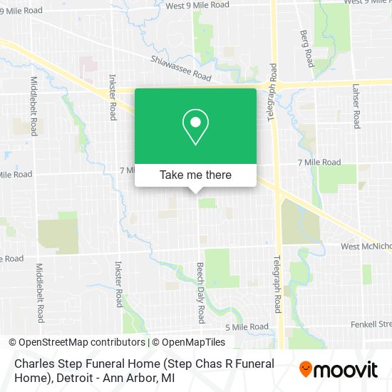 Charles Step Funeral Home (Step Chas R Funeral Home) map