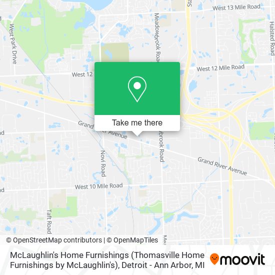 McLaughlin's Home Furnishings (Thomasville Home Furnishings by McLaughlin's) map