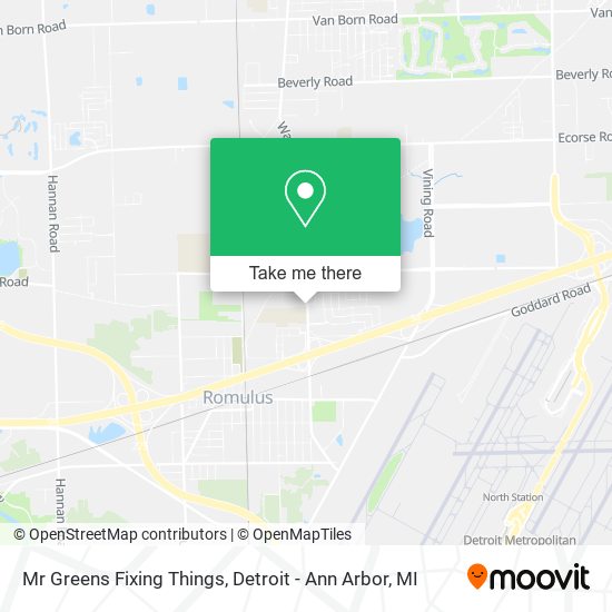 Mr Greens Fixing Things map