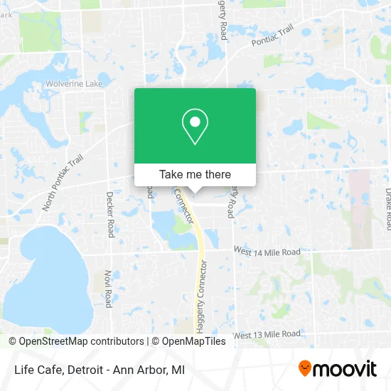 Life Cafe map