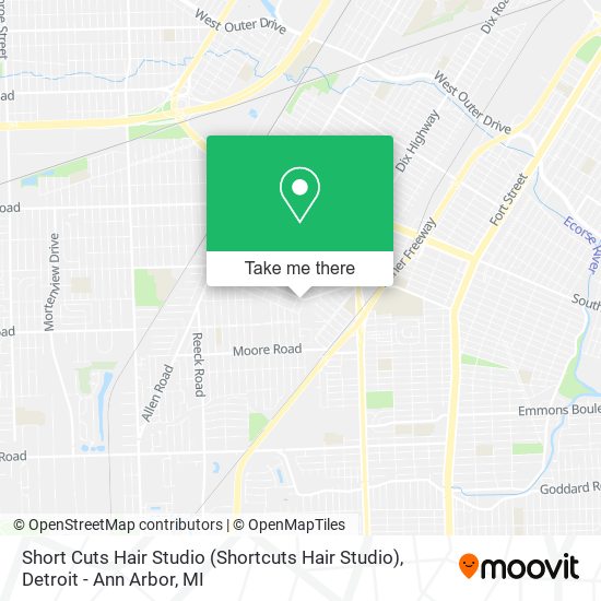 Short Cuts Hair Studio (Shortcuts Hair Studio) map