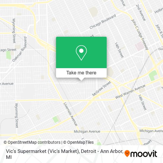 Vic's Supermarket (Vic's Market) map