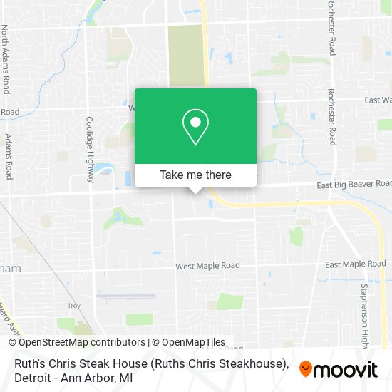 Ruth's Chris Steak House (Ruths Chris Steakhouse) map