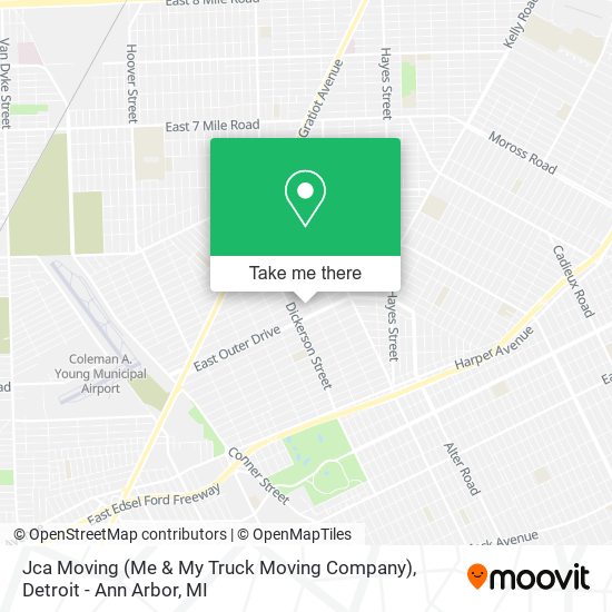 Jca Moving (Me & My Truck Moving Company) map