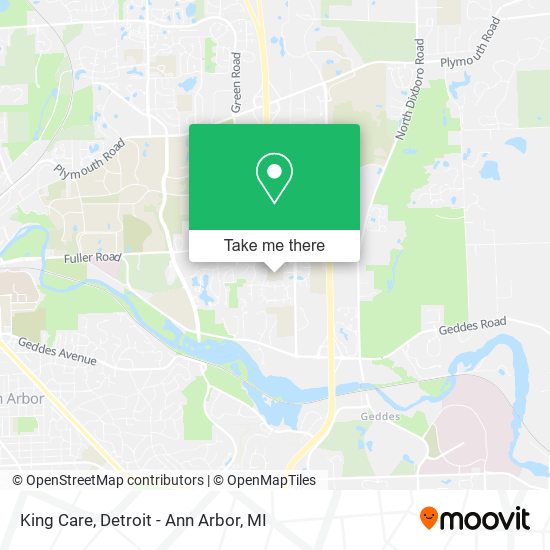 King Care map