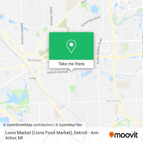 Lions Market (Lions Food Market) map