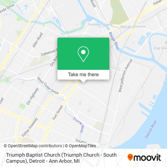 Triumph Baptist Church (Triumph Church - South Campus) map
