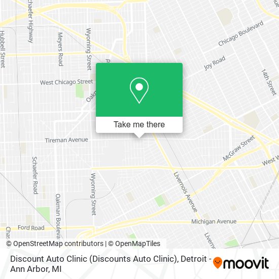 Discount Auto Clinic (Discounts Auto Clinic) map