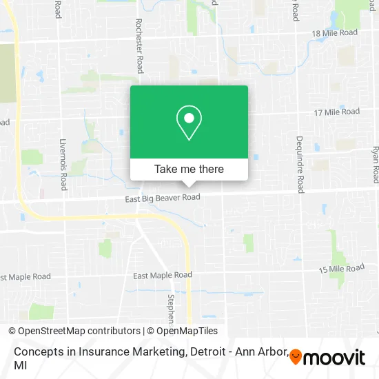 Concepts in Insurance Marketing map