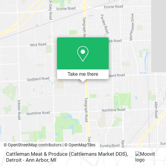 Cattleman Meat & Produce (Cattlemans Market DDS) map