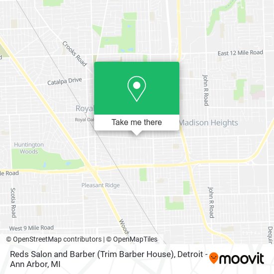 Reds Salon and Barber (Trim Barber House) map