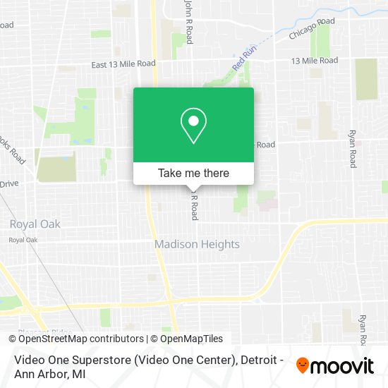 Video One Superstore (Video One Center) map