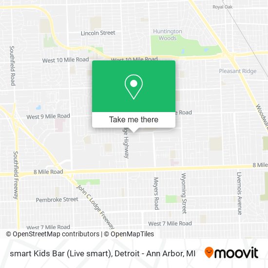 smart Kids Bar (Live smart) map