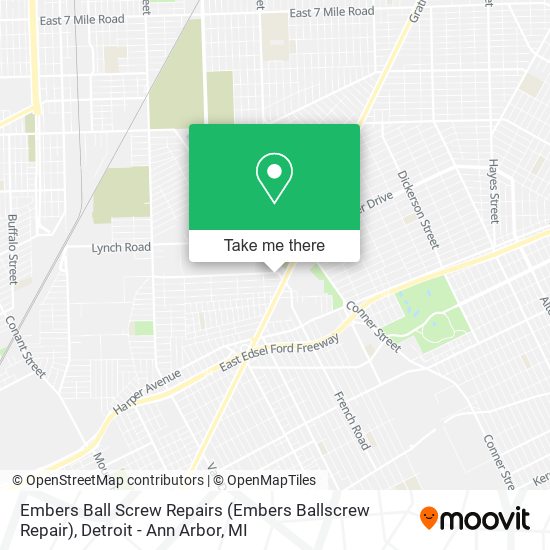 Embers Ball Screw Repairs (Embers Ballscrew Repair) map