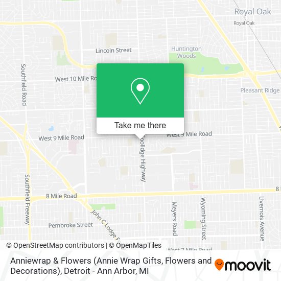 Mapa de Anniewrap & Flowers (Annie Wrap Gifts, Flowers and Decorations)