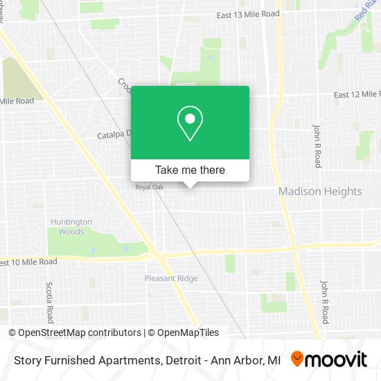 Story Furnished Apartments map