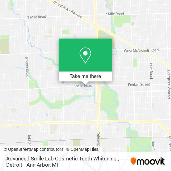 Advanced Smile Lab Cosmetic Teeth Whitening. map