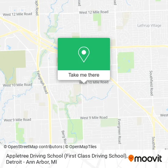 Appletree Driving School (First Class Driving School) map