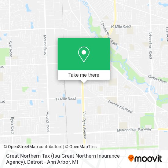 Great Northern Tax (Isu-Great Northern Insurance Agency) map