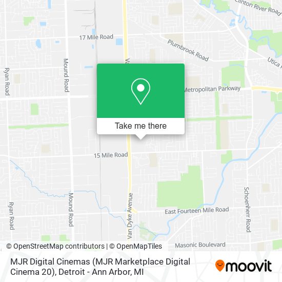 MJR Digital Cinemas (MJR Marketplace Digital Cinema 20) map