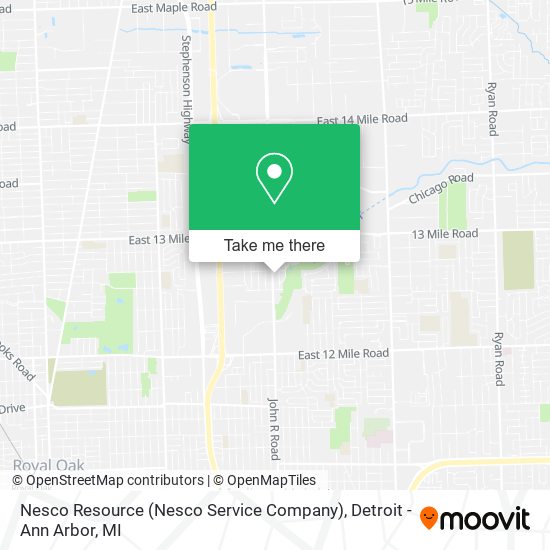 Nesco Resource (Nesco Service Company) map