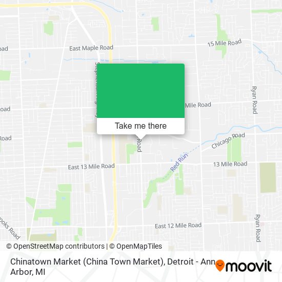 Mapa de Chinatown Market (China Town Market)