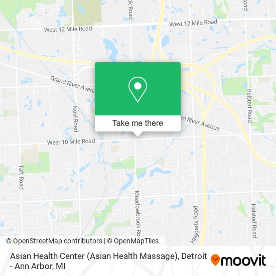 Asian Health Center (Asian Health Massage) map