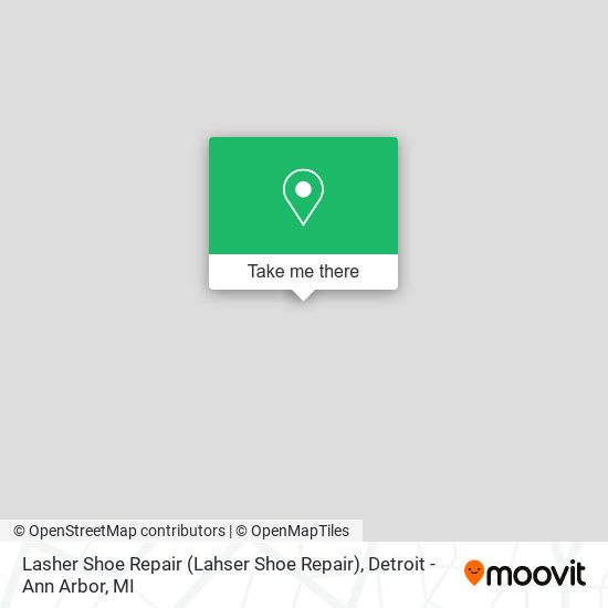 Mapa de Lasher Shoe Repair (Lahser Shoe Repair)