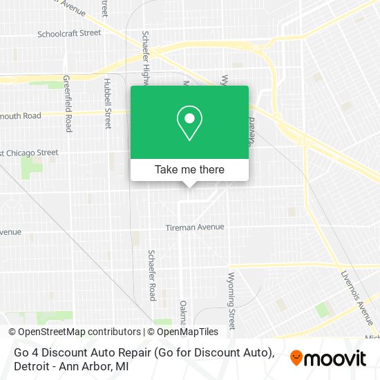 Mapa de Go 4 Discount Auto Repair (Go for Discount Auto)